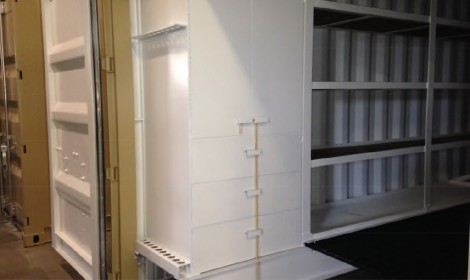 Custom Rigging Gear Storage Cabinet